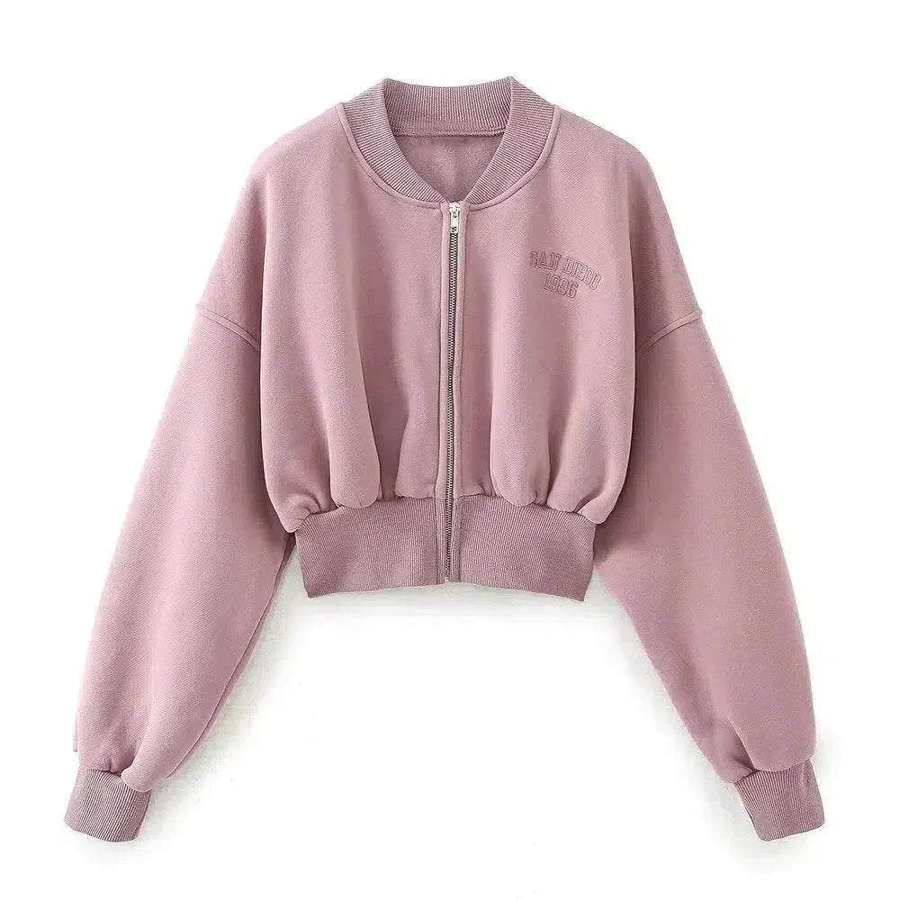 Astrid – Zip-up jack en jogger – San Francisco-loungeset