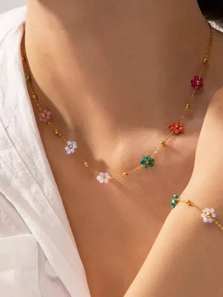 Bloemenketting - Vrolijke en kleurrijke uitstraling